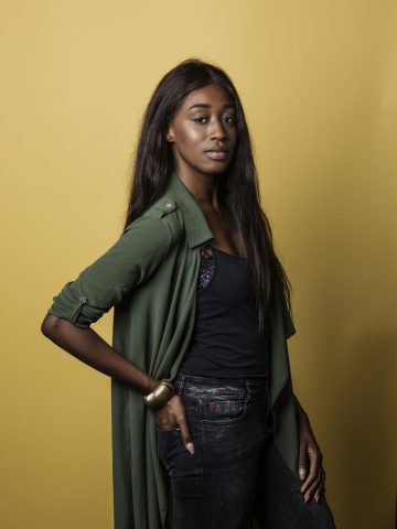 Portret Latisha, Jongerenwerker
