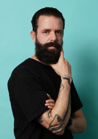 Portret Tim, Gipsverband
meester
